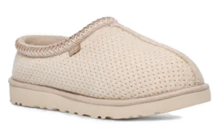 Lookbook UGG 舒適保暖圓頭百搭厚底 低幫 生活休閒鞋 男款 米色