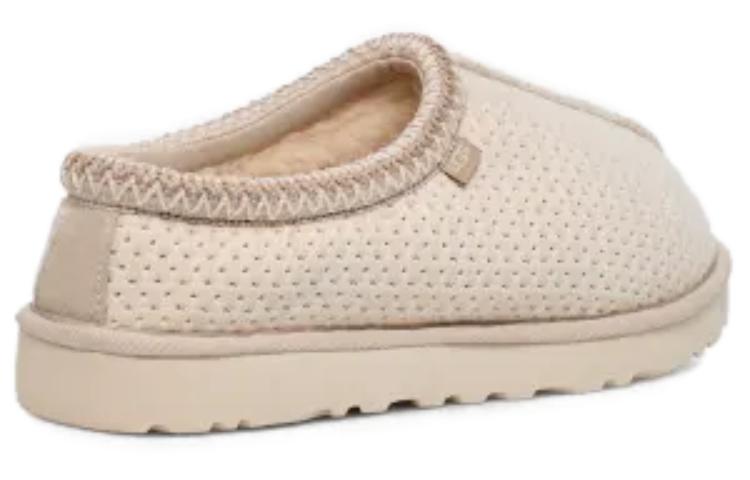 Shop UGG 舒適保暖圓頭百搭厚底 低幫 生活休閒鞋 男款 米色