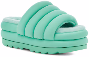 Shop UGG Maxi 織料 舒適增高 拖鞋 女款 薄荷糖
