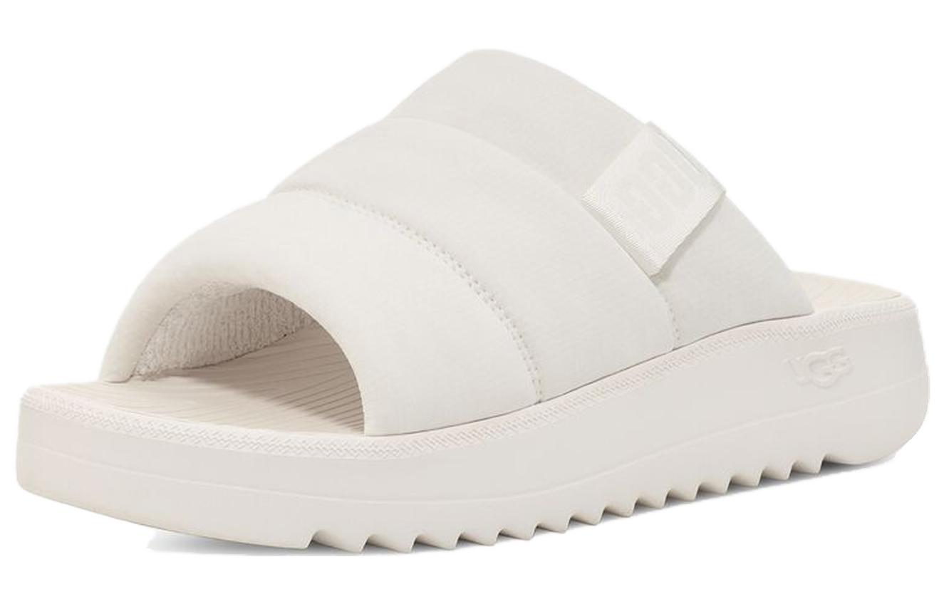 UGG Maxxer 'White Woven Slide'