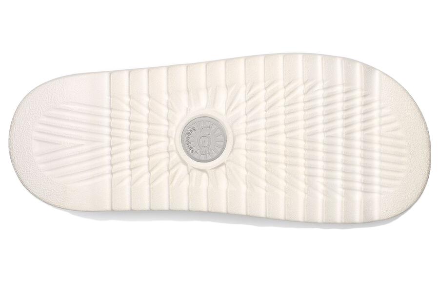 UGG Maxxer 'White Woven Slide' 圖 4