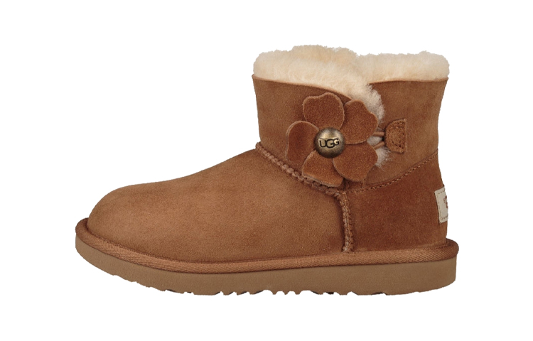 UGG Mini Bailey Button 'Poppy Chestnut' 1092387T-CHE