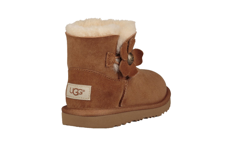 Purchase UGG 迷你贝莉纽扣“罂粟栗色”靴子 1092387T-CHE
