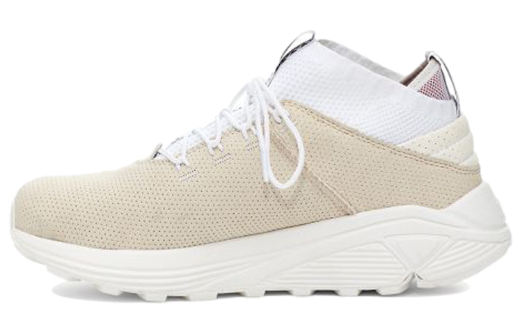 UGG Miwo Cowhide Breathable Mesh Sports Shoe White 1108039-WHT