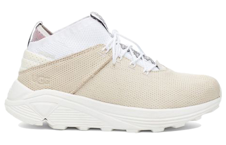 UGG Miwo Cowhide Breathable Mesh Sports Shoe White 圖 2