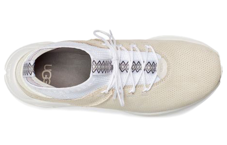 UGG Miwo Cowhide Breathable Mesh Sports Shoe White 圖 5