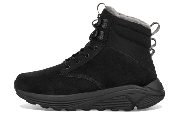 UGG Miwo Utility waterproof Suede High Top Sports Outdoor Black 1114570-BTNL