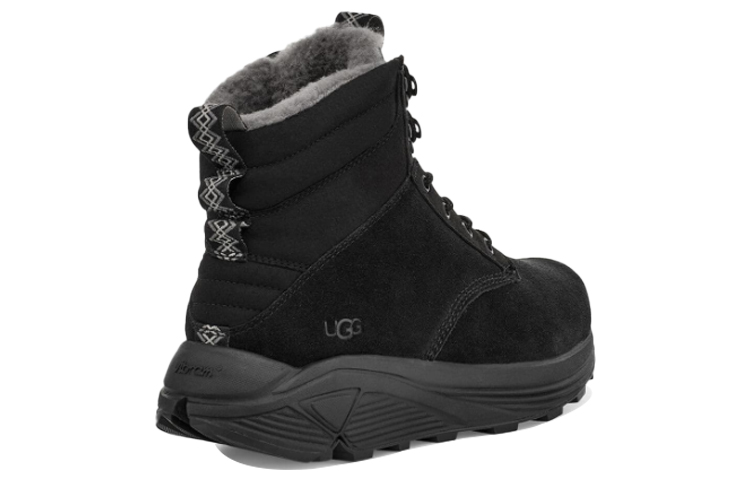 UGG Miwo Utility waterproof Suede High Top Sports Outdoor Black 圖 4