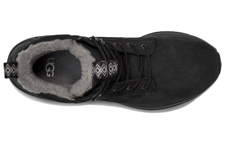 UGG Miwo Utility waterproof Suede High Top Sports Outdoor Black 圖 5