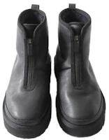 Shop UGG x White Mountaineering 拉鍊短靴 聯名款 防水厚底保暖 女款 黑色