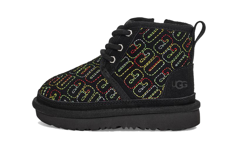 UGG Neumel 2 Graphic Stitch 'Warm Comfort Snow Boot Black' 1116170T-BLK
