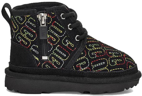 UGG Neumel 2 Graphic Stitch 'Warm Comfort Snow Boot Black' 1116170T-BLK Order UGG Neumel 2 Graphic Stitch 'Warm Comfort Snow Boot Black' 1116170T-BLK
