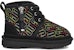 UGG Neumel 2 Jahitan Grafik 'But Salji Selesa Hitam' 1116170T-BLK