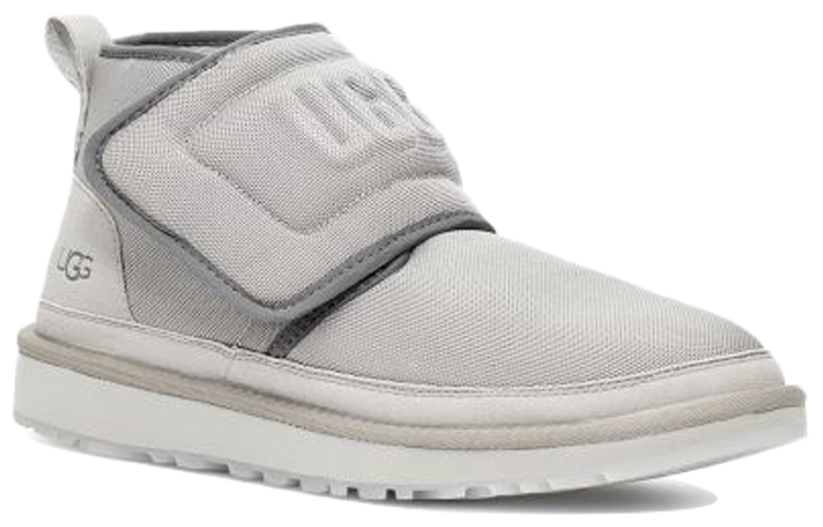 UGG Neumel 3D Alphabet Short Boots Gray 圖 3