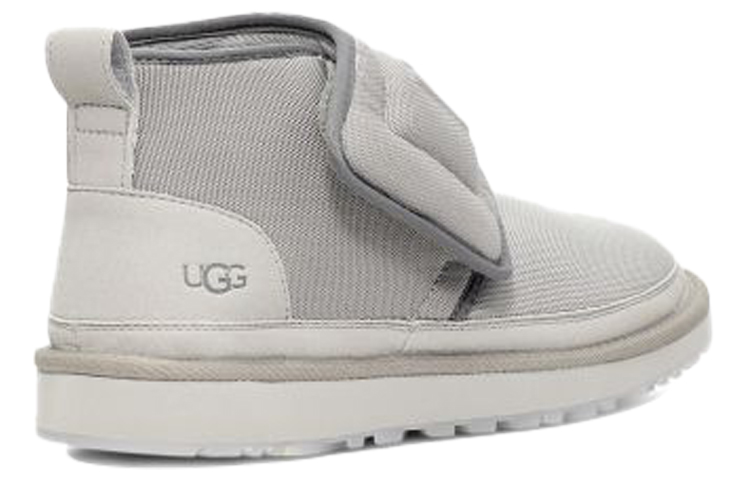 UGG Neumel 3D Alphabet Short Boots Gray 圖 4
