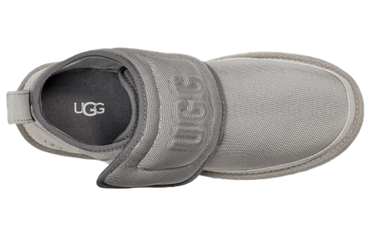 UGG Neumel 3D Alphabet Short Boots Gray 圖 5