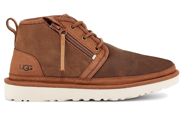 Order UGG Neumel Zip High Top Fleece Lined Coklat 1103883-CHE