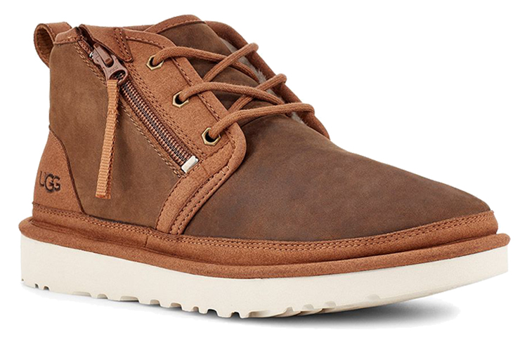 Lookbook UGG Neumel Zip High Top Fleece Lined Coklat 1103883-CHE