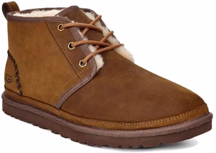 UGG Neumel 頭層牛皮 舒適保暖 高筒 雪地靴 男款 栗色 Lookbook UGG Neumel 頭層牛皮 舒適保暖 高筒 雪地靴 男款 栗色