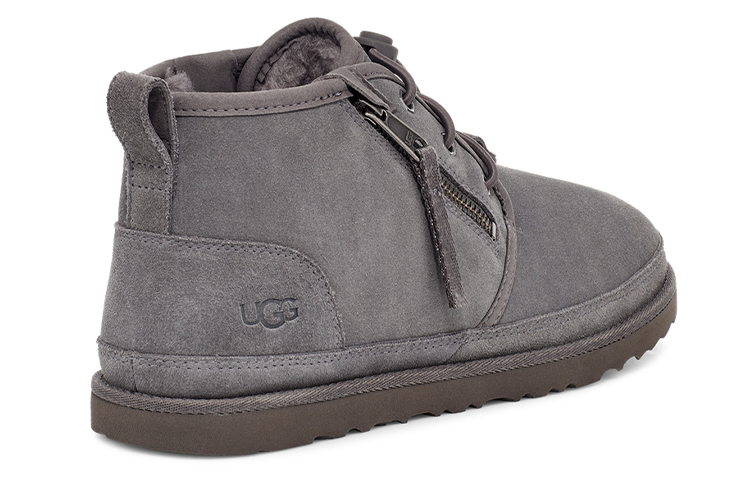 UGG Neumel Adaptive Double Zipper Snow Boots Gray 圖 4