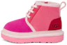 Buy UGG Neumel Mashup 高筒混搭款雪地靴 英格蘭風暖心舒適 小童 粉紅色