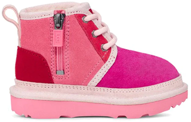 UGG Neumel Mashup 高筒混搭款雪地靴 英格蘭風暖心舒適 小童 粉紅色 Order UGG Neumel Mashup 高筒混搭款雪地靴 英格蘭風暖心舒適 小童 粉紅色