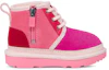 Order UGG Neumel Mashup 高筒混搭款雪地靴 英格蘭風暖心舒適 小童 粉紅色