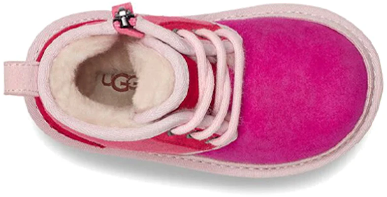 UGG Neumel Mashup 高筒混搭款雪地靴 英格蘭風暖心舒適 小童 粉紅色 Shop UGG Neumel Mashup 高筒混搭款雪地靴 英格蘭風暖心舒適 小童 粉紅色