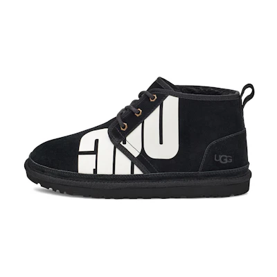 UGG Neumel Boot Chopd Black White