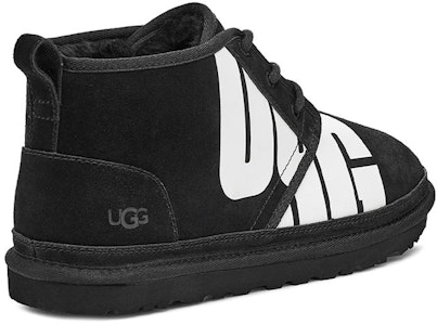 어그 뉴멜 부츠 숏 블랙 화이트 1128215-BLK Shop 어그 뉴멜 부츠 숏 블랙 화이트 1128215-BLK