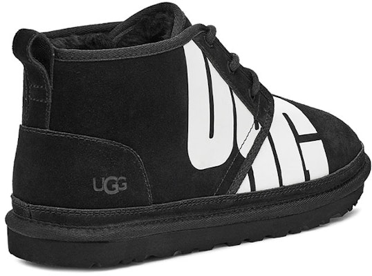 UGG Neumel 短靴 黑白配色 1128215-BLK Shop UGG Neumel 短靴 黑白配色 1128215-BLK