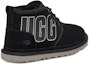 Shop UGG Neumel Sepatu Boot Grafis Hitam Abu-Abu Suede 1130715-BGSD