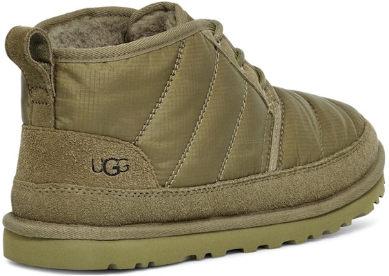 UGG Neumel Lta 圓頭繫帶舒適百搭 短筒靴 男款 軍綠色 Shop UGG Neumel Lta 圓頭繫帶舒適百搭 短筒靴 男款 軍綠色