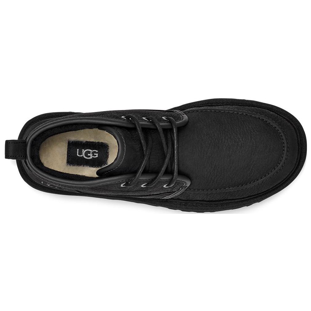 Lookbook UGG Neumel Moc Stiefel ''Schwarzes Leder'' 1130719-BLLE