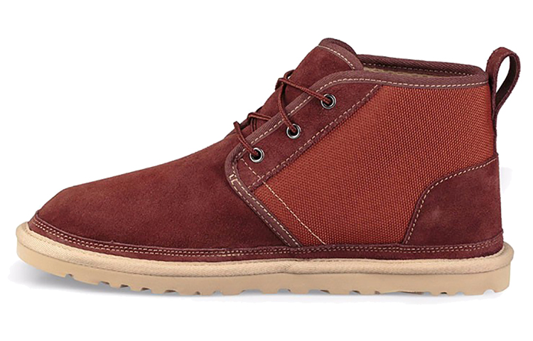 UGG Neumel UnIined Short Boots Wine Red 1095676-BUR
