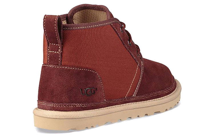 Lookbook UGG Neumel UnIined Short Boots Wine Red 1095676-BUR