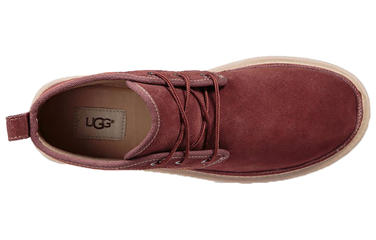 Shop UGG Neumel UnIined Short Boots Wine Red 1095676-BUR
