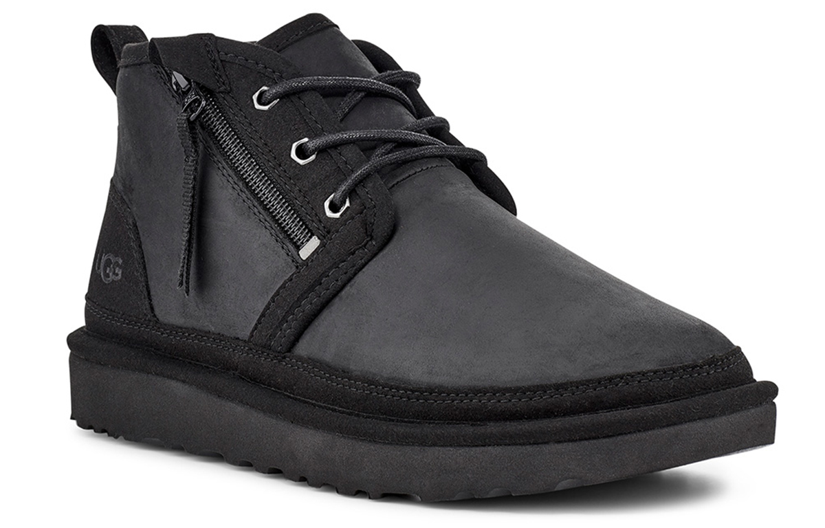 Lookbook UGG 뉴멜 집 플리스 스노우부츠 (블랙) 1103883-BTNL