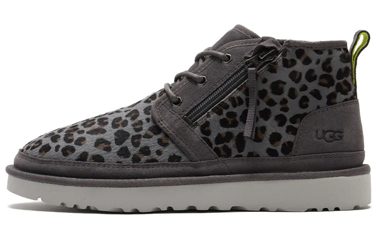 UGG Neumel Zip 'Grey Leopard' 1114192-DGRY
