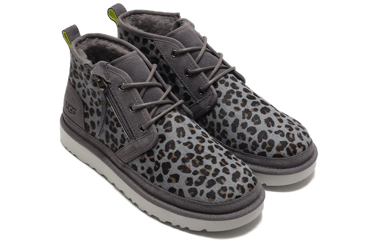 Lookbook UGG Neumel Zip 'Leopardo Gris' 1114192-DGRY