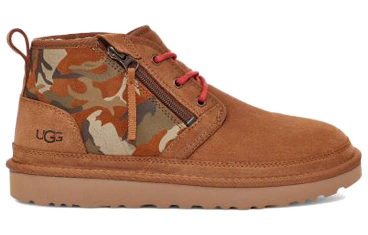 UGG Neumel Zip Camo Camouflage Zipper Brown 圖 2