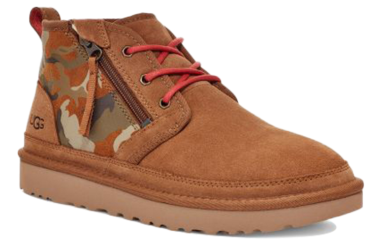UGG Neumel Zip Camo Camouflage Zipper Brown 圖 3