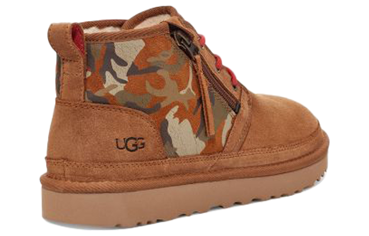 UGG Neumel Zip Camo Camouflage Zipper Brown 圖 4
