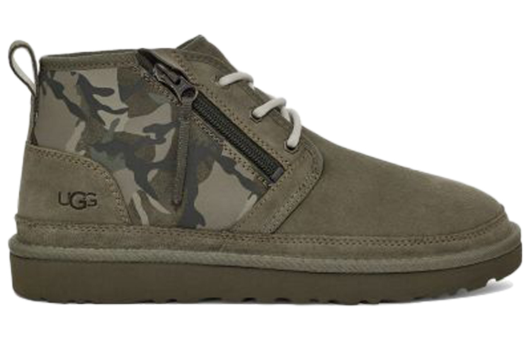 Order UGG Neumel Zip Camo Camouflage Vert avec Fermeture Éclair 1114193-MGNC