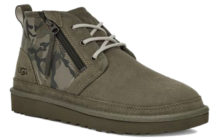 Lookbook UGG Neumel Zip Camo Camouflage Vert avec Fermeture Éclair 1114193-MGNC