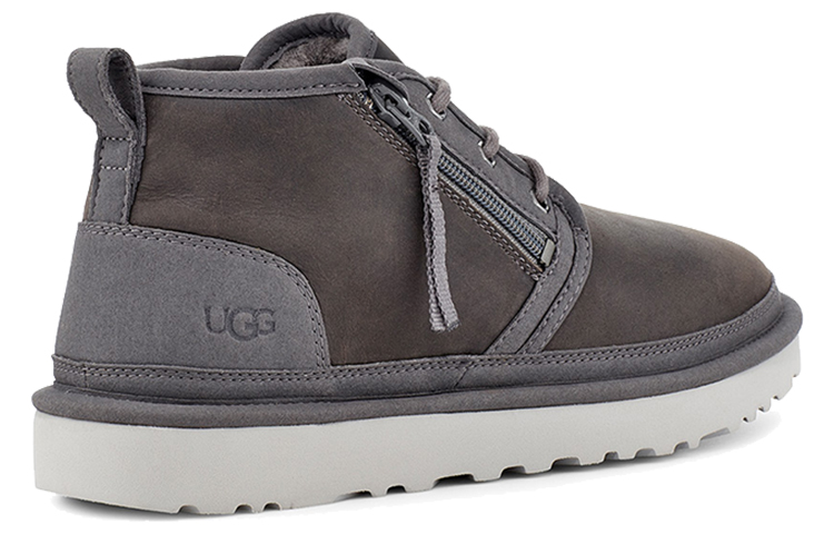 UGG Neumel Zip Fleece Lined Gray 圖 4
