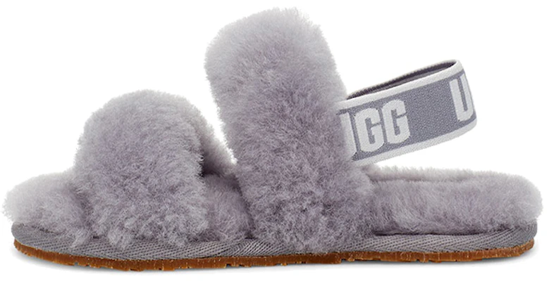 UGG Oh Yeah 羊毛涼鞋 童款 灰紫色 Buy UGG Oh Yeah 羊毛涼鞋 童款 灰紫色