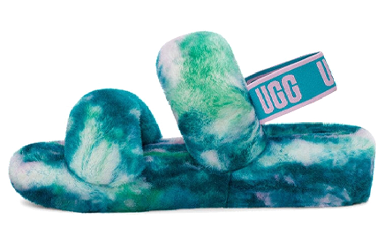 UGG Oh Yeah Slide Marble Aquatic Blue 1122555-AQBL
