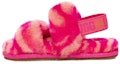 Buy UGG Oh Yeah Zebra 'Sandal Kasual Mudah Fluffy Terbuka Rose Merah' 1116641T-RCR