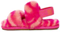 Buy UGG Oh Yeah Zebra ''Sandalo Aperto Rosa Rosso Casual Morbido e Fluffy'' 1116641T-RCR